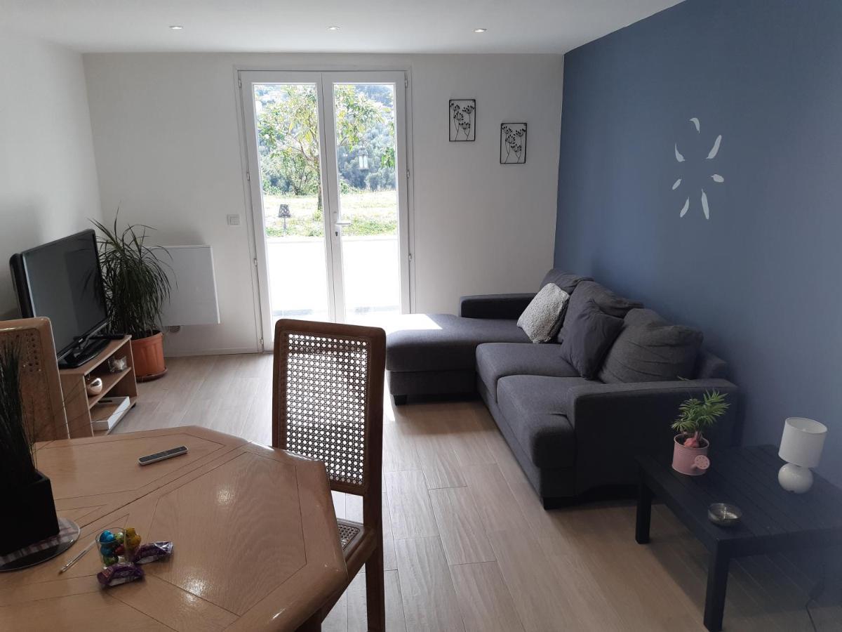 Appartement 3 Pieces Dans Villa Individuelle Falicon Zewnętrze zdjęcie